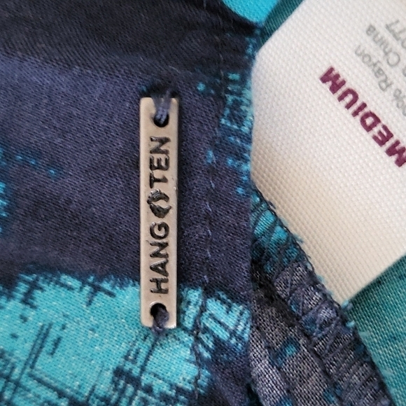 Hang Ten navy and turquoise racerback dress with pockets NWT - Picture 10 of 12